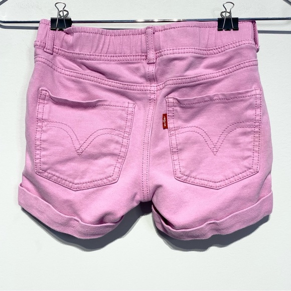 🛍️4 for 20$ / Levi’s Jersey Pink Girl Shorts / 8 - Picture 5 of 5